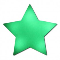 Phosporisierender Sticker Stern