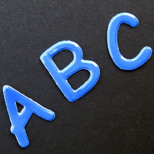 Buchstaben Aufkleber Kindernamen