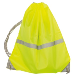 Reflektierender Sportbeutel mit Tagesleuchtfarbe