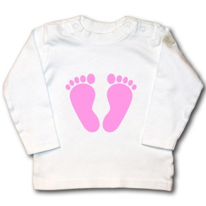 Bügelmotiv Babyfüße online kaufen